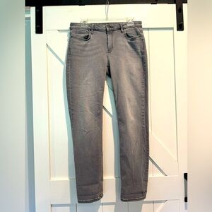 Calvin Klein gray skinny jeans, 12.